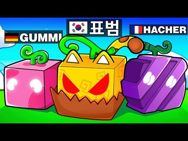 Choose Your Blox Fruit But in Different Languages!