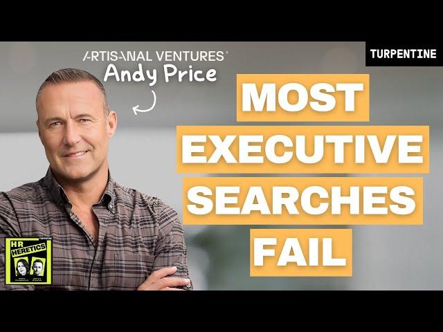 How to Scale Talent | Andy Price, Artisanal Ventures