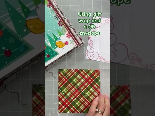 Fun Christmas junk journal and ephemera ideas! #shorts #christmasjournal #junkjournal