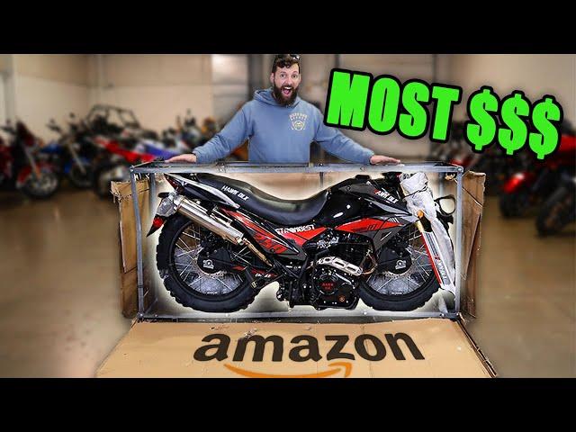 I BOUGHT The MOST EXPENSIVE street legal dirt bike on Amazon