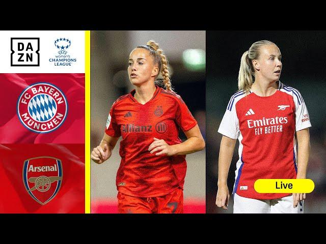 FC Bayern München - Arsenal | UEFA Women's Champions League 2024-25, Spieltag 1 Ganzes Spiel