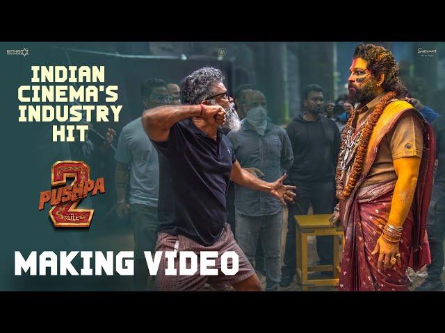 Indian Cinema's Industry Hit Pushpa 2 The Rule Making Video | Allu Arjun | Rashmika | Sukumar | DSP