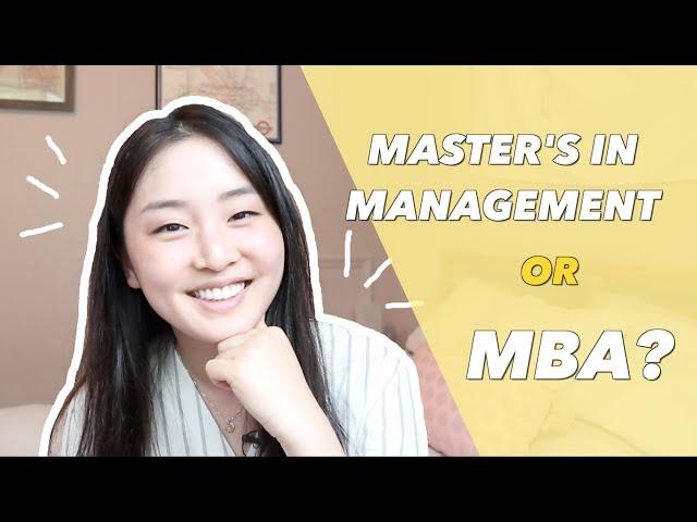 What is a Master's in Management? | MBA vs. MIM