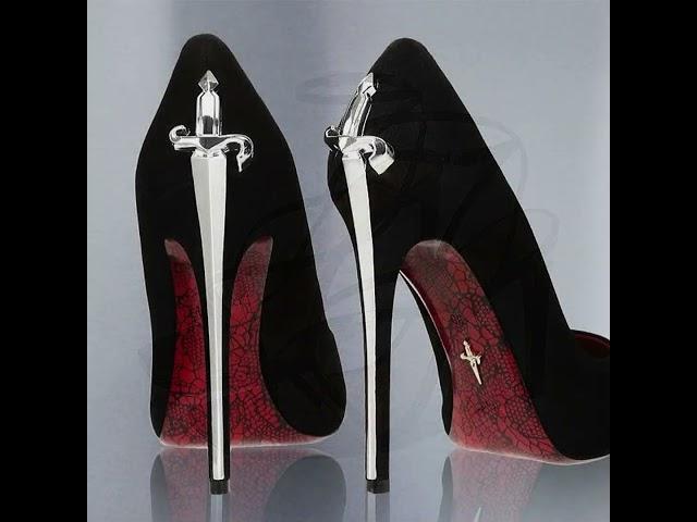 i got bored asf and i js wanted to make a video.. (YSL heels ) #heels #shoes #youtube #video