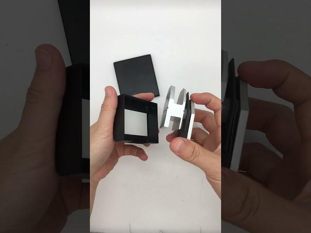 Square Aluminum Or Stainless Steel Strike Box for Office Glass Door Lock
