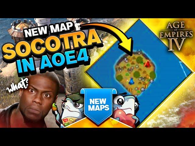 SOCOTRA in AoE4! - Custom Map Showmatch Vol. 2 - Game #1