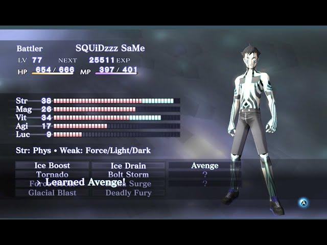 Late Night Shin Megami Tensei: Nocturne HD with SQUiDzzz vs Beezelbub 11.25.24 More Kalpa Madness