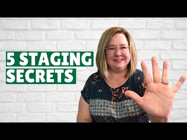 Staging Your Home - 5 Secrets From the Pros for a Top Dollar Sale