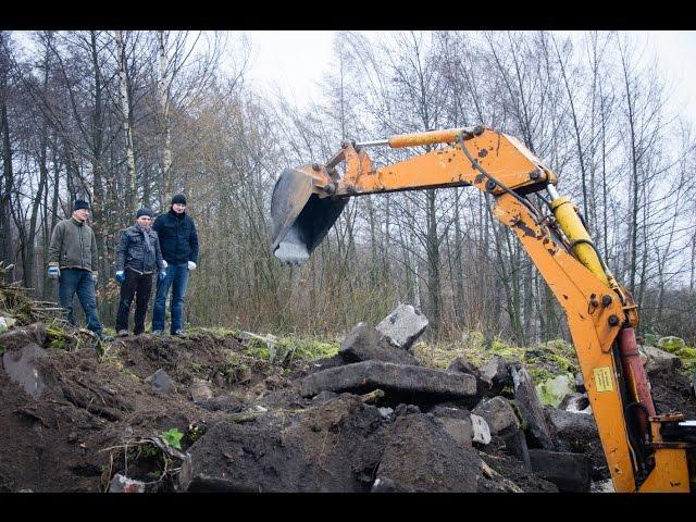 Eksploracja przy ul. Ceglanej w Legnicy/Liegnitz.