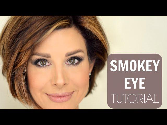 The BEST Smokey EYE Makeup Tutorial for Older, Fabulous Women | Dominique Sachse