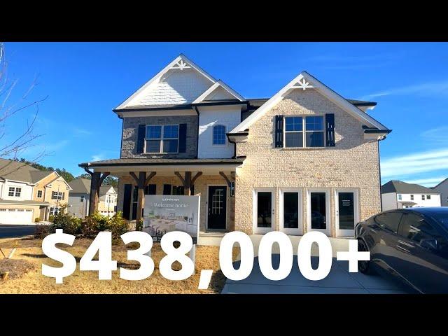 BRAND NEW HOME Braemore by Lennar Newnan GA | Darlington Floorplan Tour | Newnan Georgia Real Estate