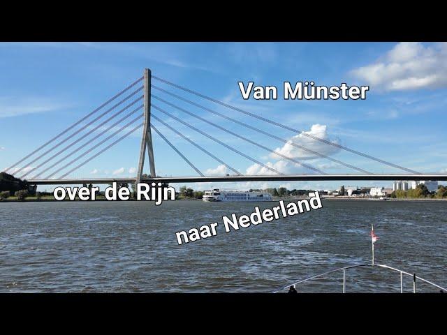 Scandinaviëreis 2024 deel 18, slot, van Münster naar Nederland, (vlog 150)