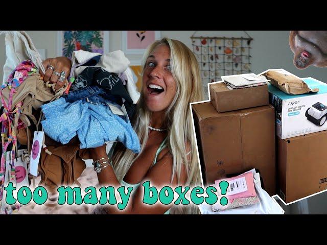 BIG Surprise at home after 2 week trip! [Bikini try on haul]