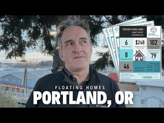 Floating Home Sales Aggressively Ignoring The REST of the Housing Market in Portland, OR