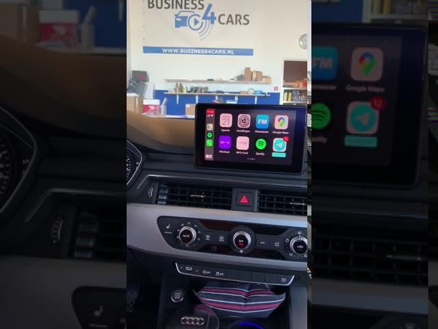 CARplay & Android Auto upgrade Audi A4 MIB 2017