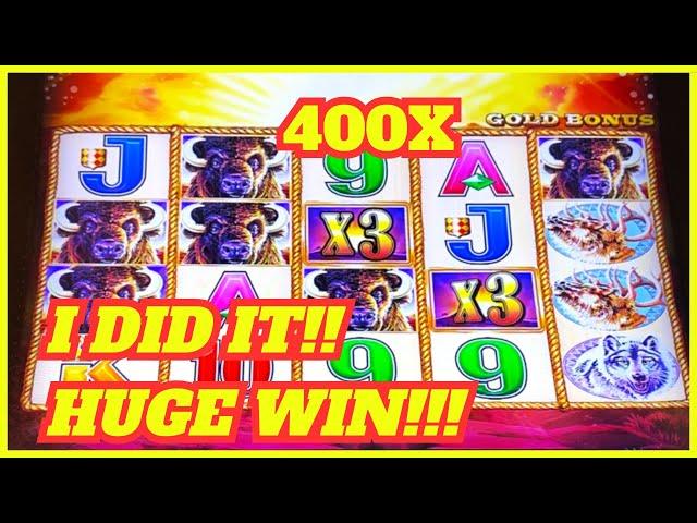 Buffalo Gold Collection Slot Machine   Epic Big Win and Incredible Bonuses!