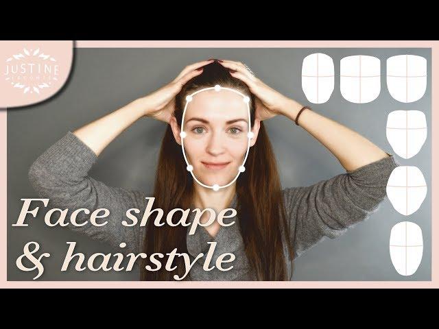 Good hairstyles for your face shape & how to determine your shape | Justine Leconte