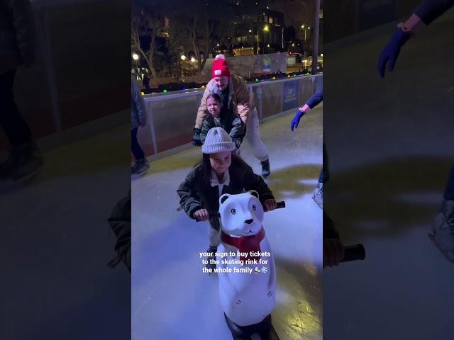 We love skating ️ #family #familygoals #holidayoutfits #holidayswithshorts