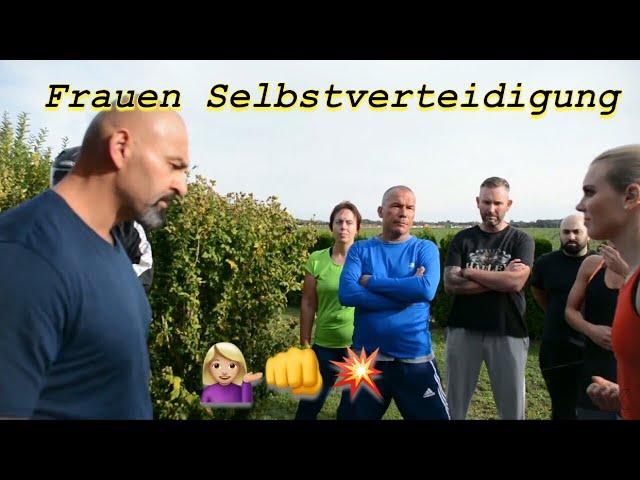 Einfach Selbstverteidigung für Frauen gegen Männer fight mentality & pfs Ahmet Kaydul