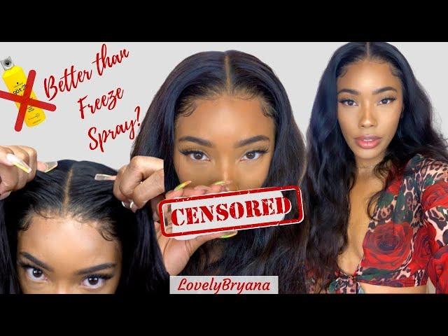 Better than Got 2B Glue??? | Affordable Bleached Transparent Lace Wig| BestHairBuy x LovelyBryana