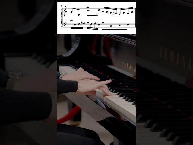 The ONE simple technique you need  for articulation!  | @magdalenaNYC #bach #piano #shorts