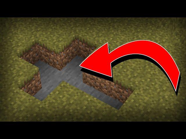 There's a Dark Secret Behind This Formation! | Minecraft Creepypasta