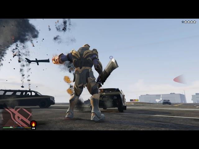 GTA 5 Thanos V2 Destroyed Airport