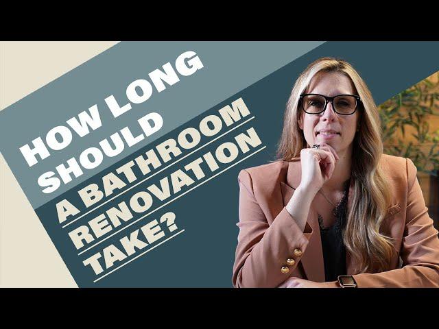 How Long Should A Bathroom Renovation Take - NG Platinum Homes Remodeling Education