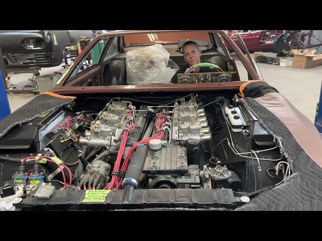 Ernie's Lamborghini Jarama comes to life!