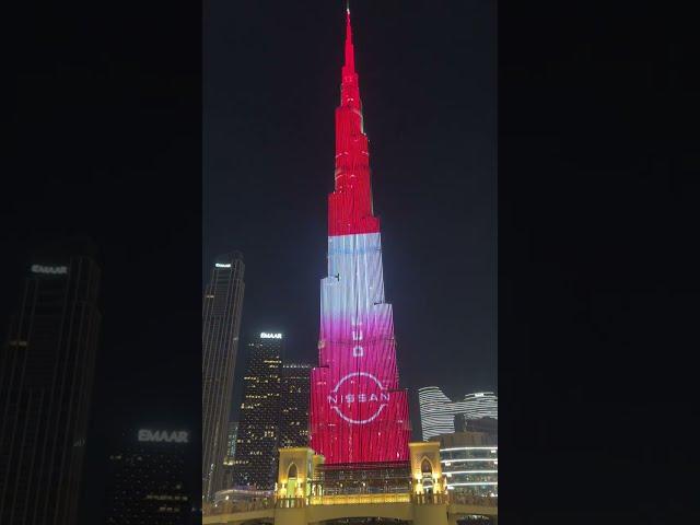 NEW NISSAN PATROL Unveiling at the World Tallest Building BURJ KHALIFA DUBAI