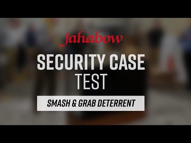 Jahabow Secure Display Case Testing