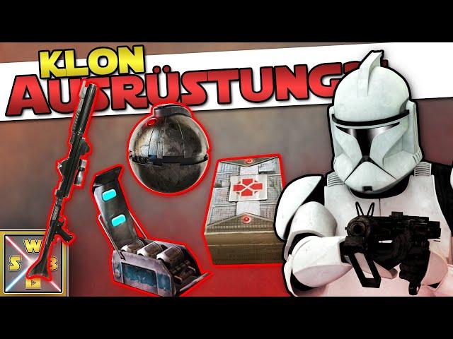 Wie sah die AUSRÜSTUNG der KLONE aus? - STAR WARS erklärt