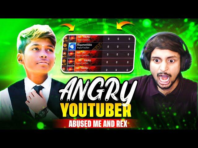 ANGRY YOUTUBER ABUSED ME AND REX ON LIVERG GAMER GONE MAD @NonstopGaming_