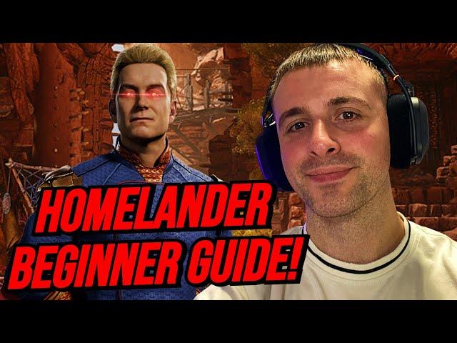 HOMELANDER BEGINNER COMBO GUIDE: MORTAL KOMBAT 1!