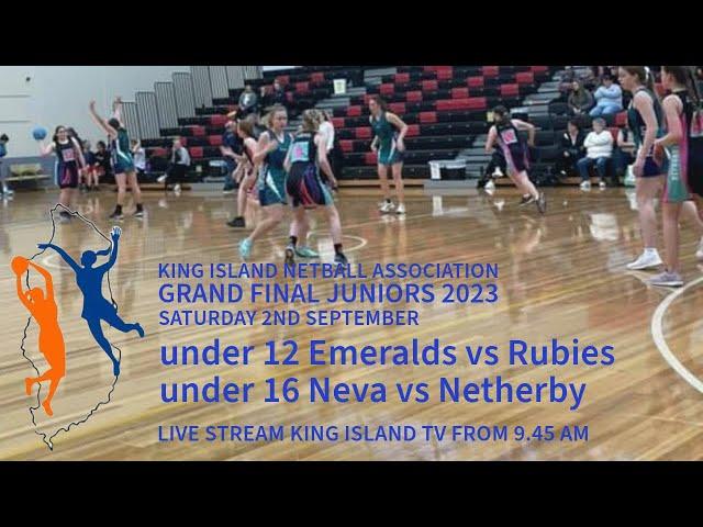 King Island Netball Association Grand Final Juniors 2023