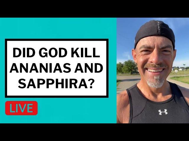 Did God Kill Ananias and Sapphira? - Matt McMillen Ministries