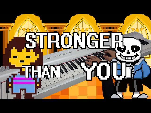 【Steven Universe】 Stronger Than You _ Undertale Frisk Ver. - Piano Cover