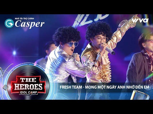 Huỳnh James x Pjnboys - Mong Một Ngày Anh Nhớ Đến Em | The Heroes 2022 | Thần Tượng Đối Thần Tượng