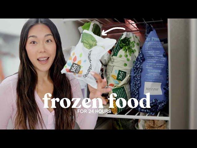 Eating Frozen Food For 24 Hours | What I Eat in a Day Vegan