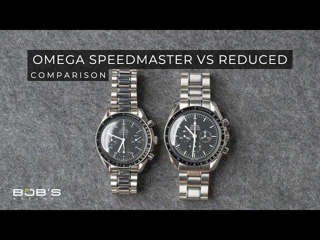 Omega Speedmaster Professional vs Reduced Comparison