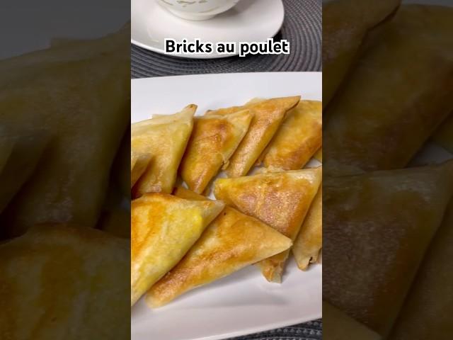 Bricks au poulet . Ingrédients sont en commentaire
