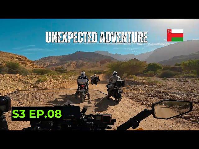 Unexpected Adventure | Urdu MotoVlog | Middle East Motorcycle Adventure S3-EP.08