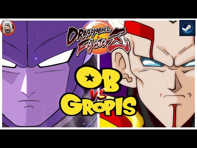 DBFZ OB vs Gropis (TGohan, Hit, Trunks) vs (Baby2, Frieza, Beerus) 1.38