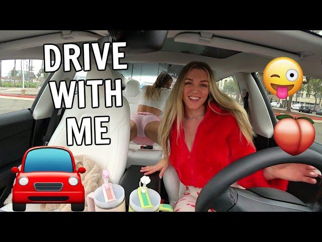 DRIVE WITH ME: TWERKOUT BEFORE THE WORKOUT! w/ SlimThickBri & Ally Hardesty