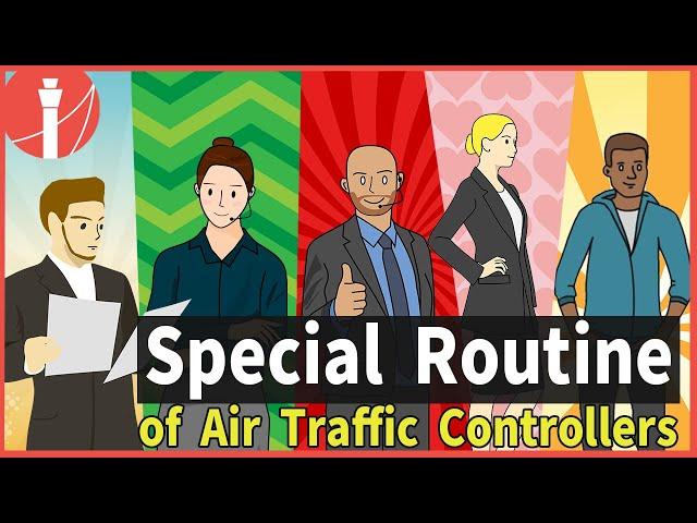 Special routine of air traffic controllers [atc for you]