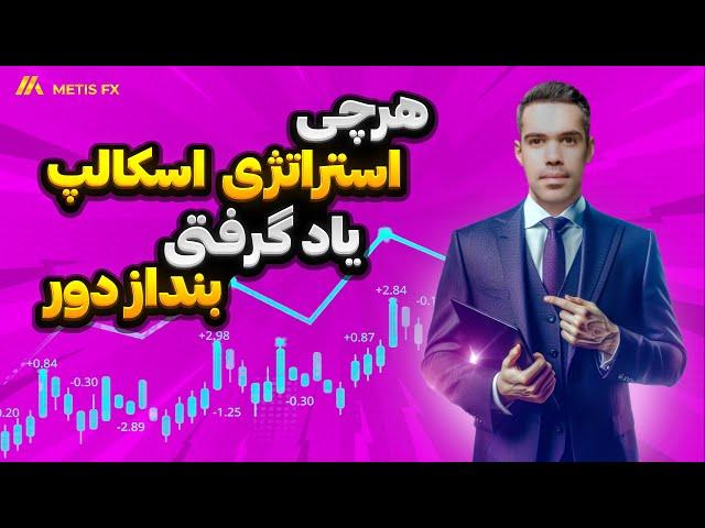 هر چی استراتژی اسکالپ ترید یاد گرفتی بنداز دور بر اساس پرایس اکشن ساده  ترید بکن