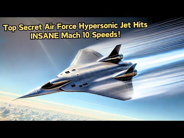 US Air Force Secretly Tested Brand New Fastest Hypersonic Aircraft that Hit Mach 10.