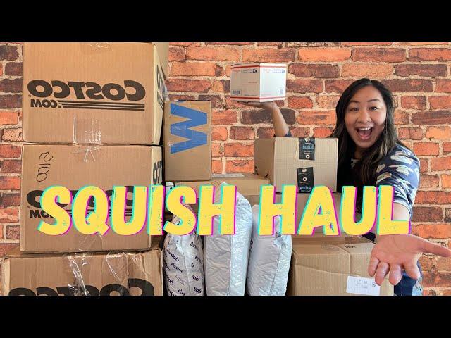 Unboxing Squish-Mail And Huge Squishmallow Haul #1!! Watch To The End For My HTF Squishmallow!!