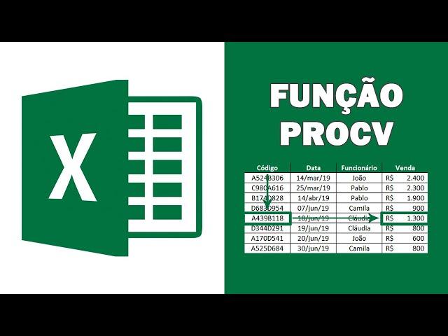 PROCV em 5 MINUTOS! APRENDA de UMA VEZ POR TODAS!