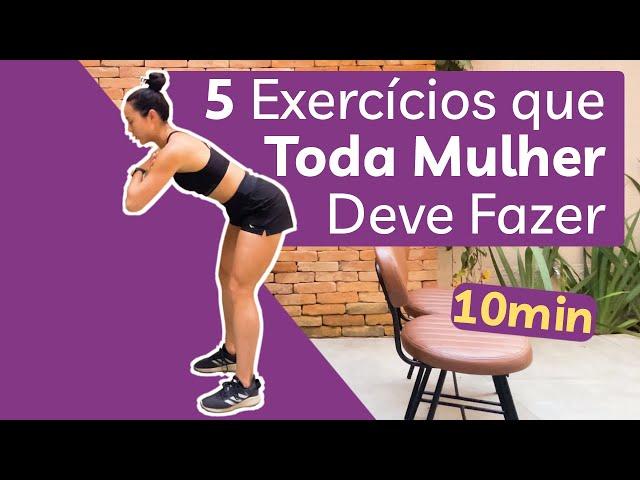 Toda Mulher Deve fazer esse Treino em Casa